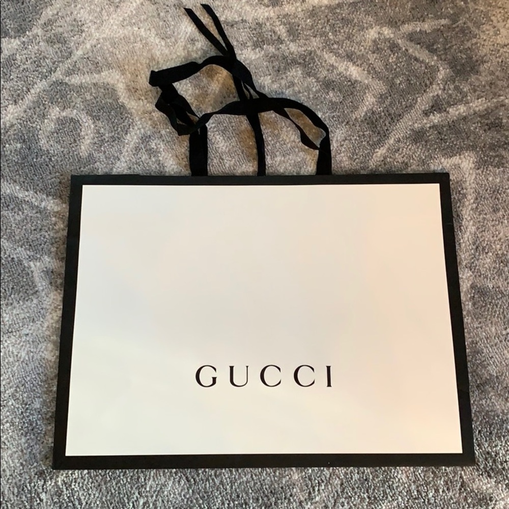 Gucci paper shopping bag - Picture 2 of 11